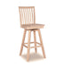 John Thomas Unfinished 30'' Mission Swivel Stool (Built) image