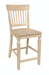 John Thomas Unfinished 24'' Vista Stool image