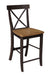 John Thomas Dining Essentials X-Back Stool in Hickory Coal image