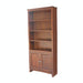 John Thomas Furniture Home Accents 72" Shaker Bookcase w/ a Pair of Bookcase Doors in Espresso/322D image
