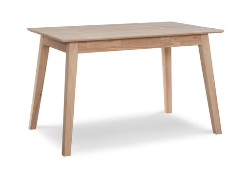 John Thomas Unfinished Flare Leg Extension Table image