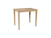 John Thomas Unfinished Rectangle Table (top only) / Shaker Legs image