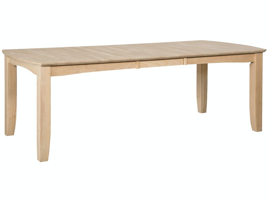 John Thomas Unfinished Bow End Shaker Table image