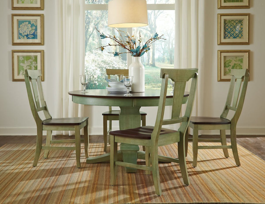 John Thomas Unfinished Panel Back Side Chair