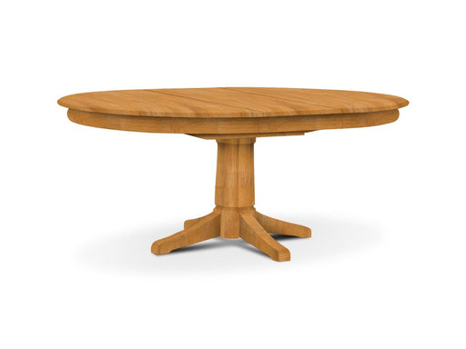 John Thomas Unfinished Butterfly Leaf Pedestal Table (top only) / Transitional Pedestal image