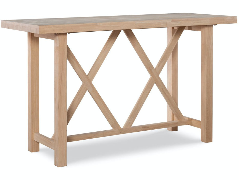 John Thomas Unfinished Simone Bar Table image