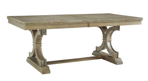 John Thomas Cosmopolitan Extension Table in Taupre Gray image