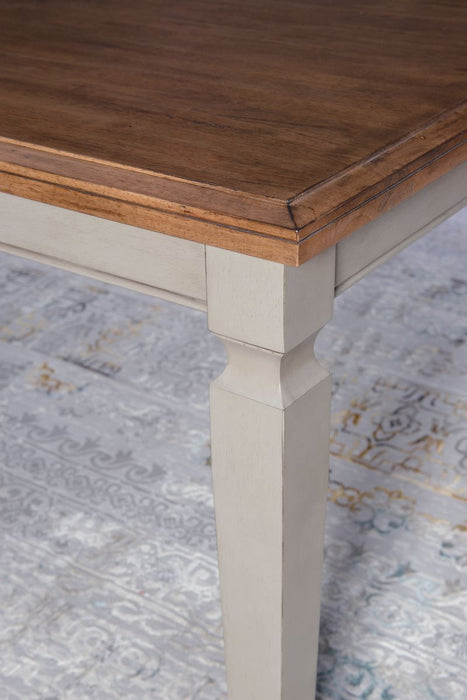 John Thomas Vista Extension Table in Hickory & Stone