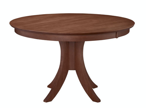 John Thomas Cosmopolitan 30'' H Siena Pedestal Table in Espresso image