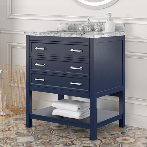 Reston Vanity with Top/ Sink - Dinettes Plus Furniture