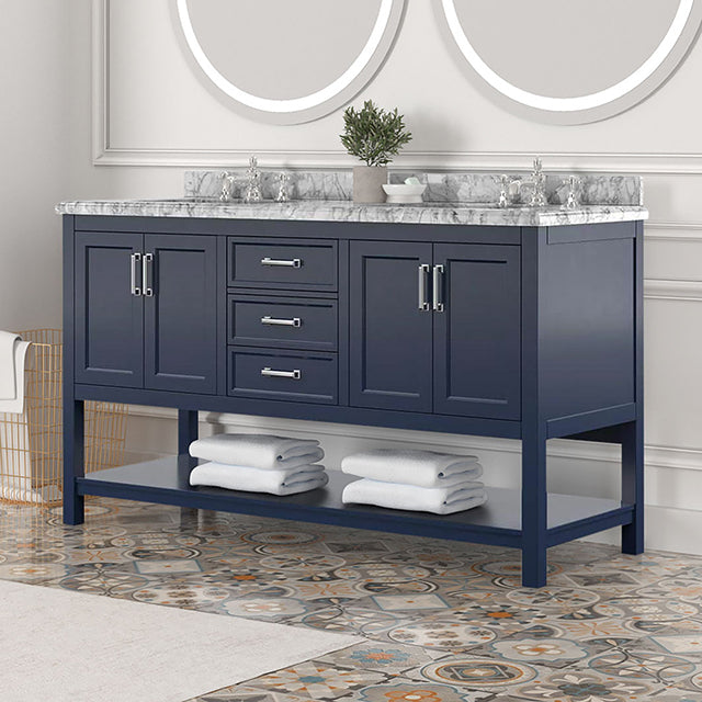 Reston Vanity with Top/ Sink - Dinettes Plus Furniture