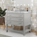 Reston Vanity with Top/ Sink - Dinettes Plus Furniture
