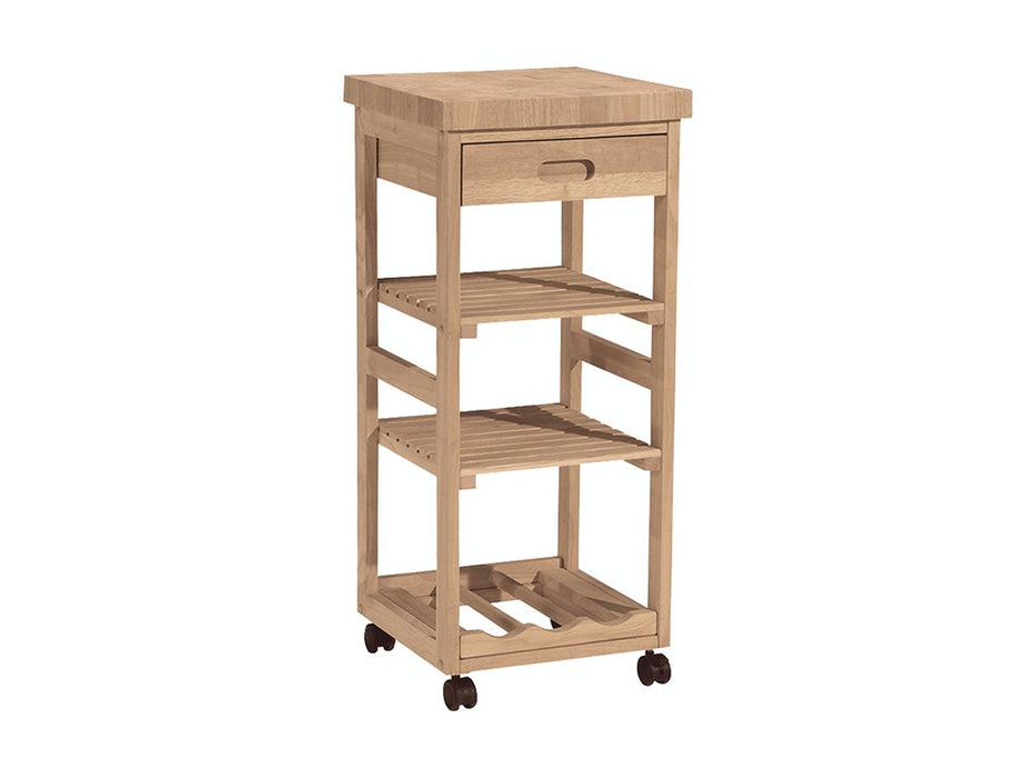 John Thomas Unfinished Trolley Cart - Real Butcher Top image